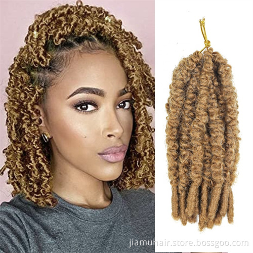 15 rootsCrotchet Braid Hair Distressed Butterfly Locs Crochet Braids Goddess Pre Looped Synthetic Braiding Hair Extensions